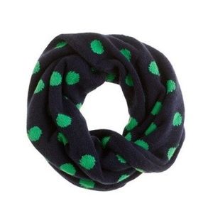 🎉HP🎉 J.Crew Polka Dot Infinity Scarf/ Snood